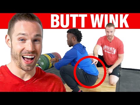 Get Rid of Butt Wink [Proper Squat Form Guide]