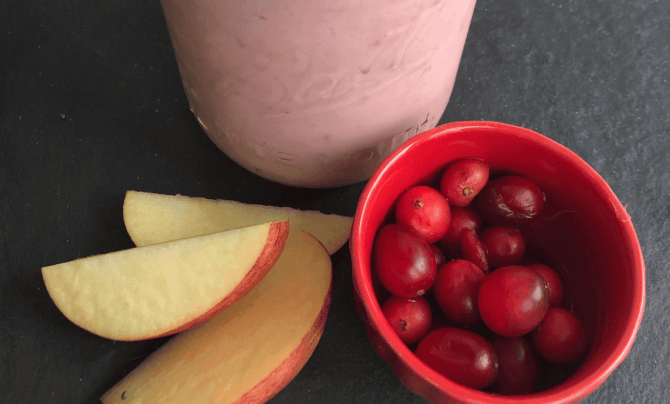 cranberry apple shake