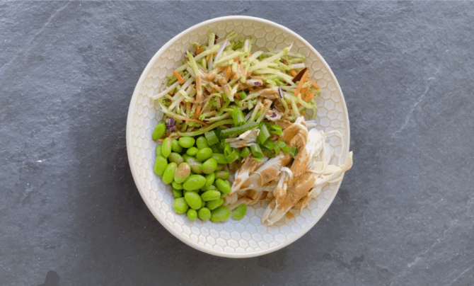 asian chicken bowl